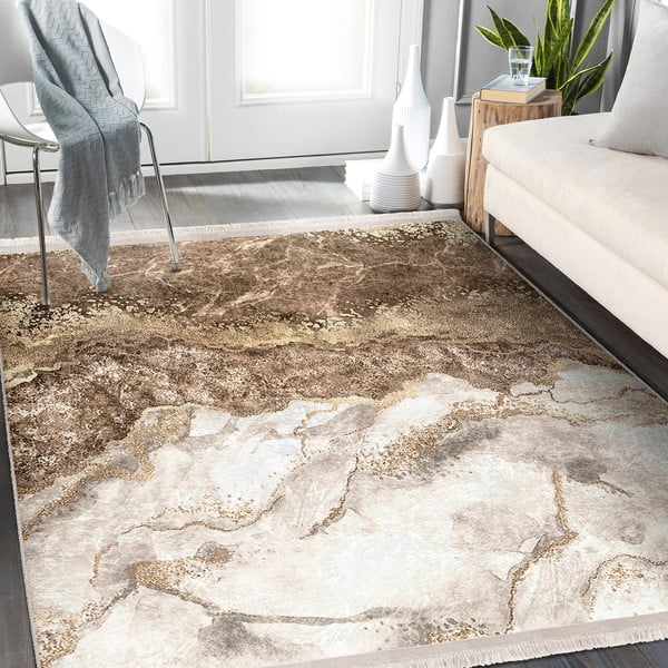 Tappeto beige 80x200 cm - Mila Home-image-3