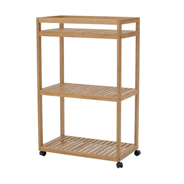 Scaffale mobile in bambù 55x85 cm Aden - Bloomingville-image-1