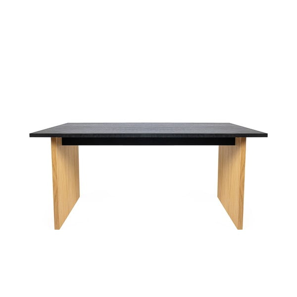 Tavolo da pranzo con piano in rovere 90x160 cm Stripe - Woodman-image-2