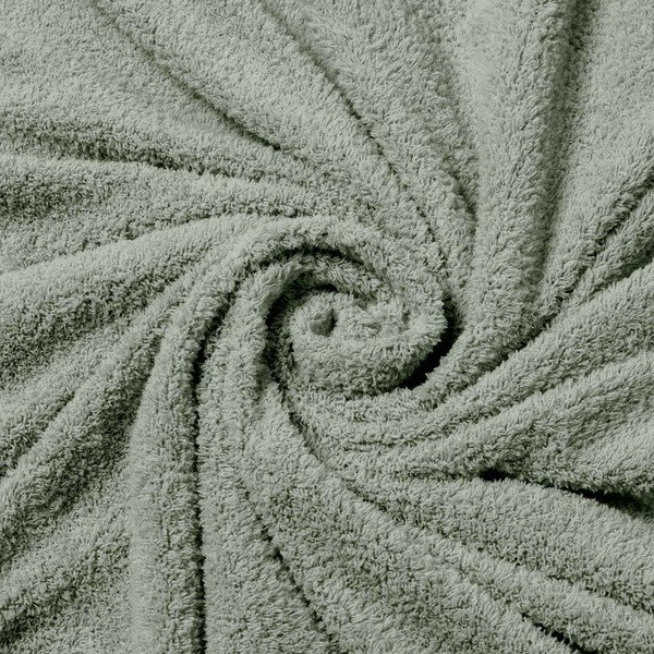 Set copripiumino e federa verde in micropile per letto matrimoniale ed esteso 240x220 cm Helena – douceur d'intérieur-image-3