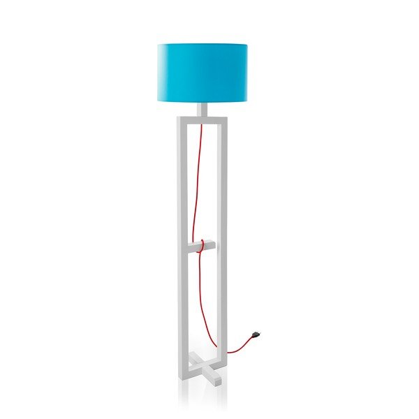 Stojací lampa Dal White/Blue