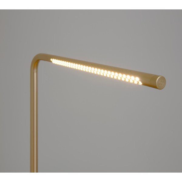 Lampada da terra LED color ottone con intensità regolabile (altezza totale 142,5 cm) Omni Floor – UMAGE-image-3