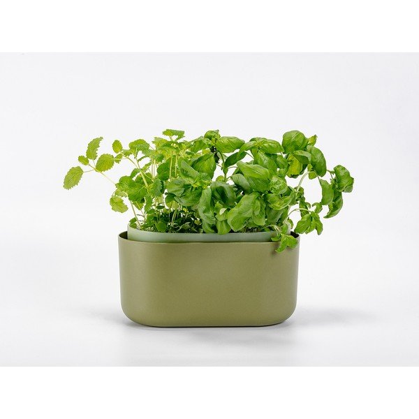 Fioriera verde auto-irrigante Tolita - Plastia-image-1