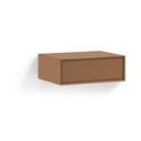 Comodino color mattone da parete Platt – Teulat