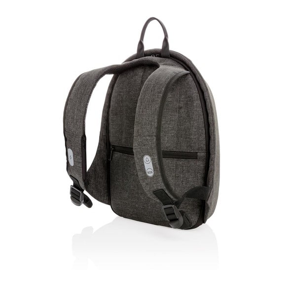 Černo-šedý dámský bezpečnostní batoh XD Design Elle Protective, 8 l-image-2