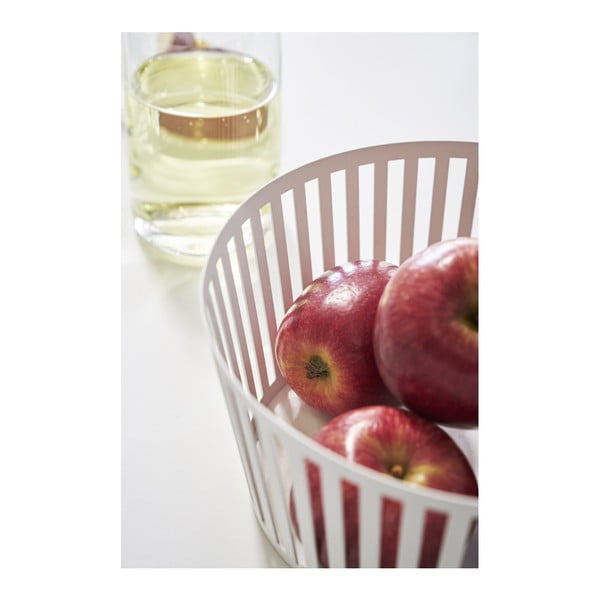 Fruttiera bianca , ⌀ 21,5 cm Tower - YAMAZAKI-image-2