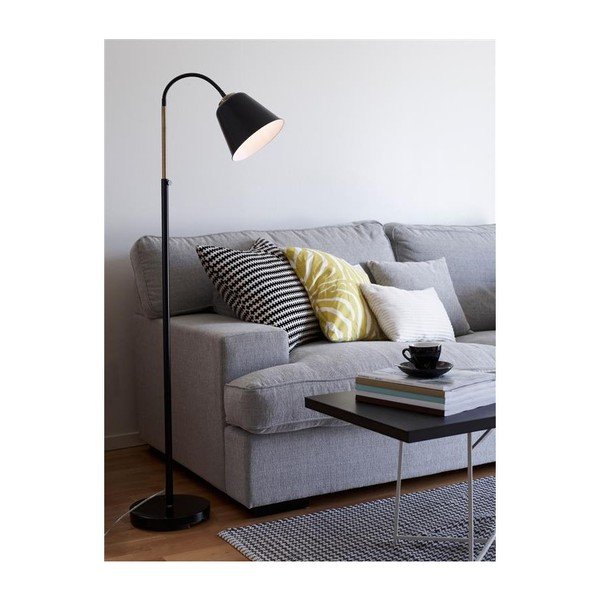 Lampada a stelo nera Kolding - Markslöjd-image-1