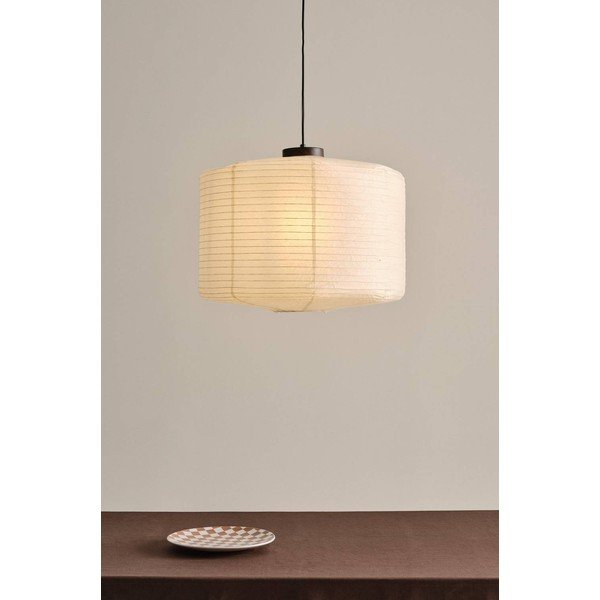 Lampadario beige in carta ø 60 cm Siv – Jotex-image-1