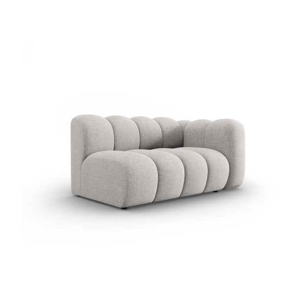 Divano componibile in grigio chiaro (con penisola a destra) Lupine – Micadoni Home-image-2