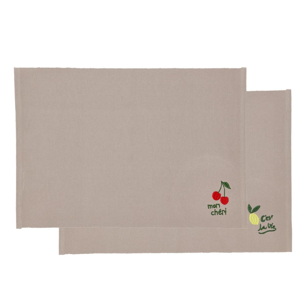 Tovagliette in set in cotone 2 pz 33x48 cm Bistro – Södahl | Tovagliette