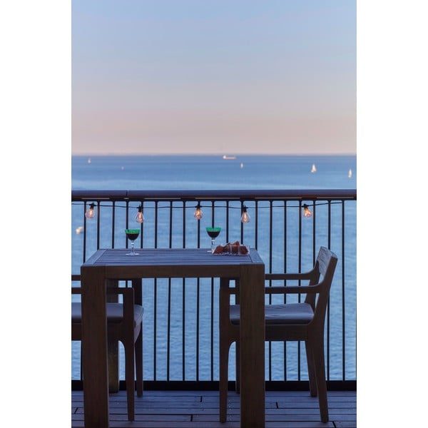 Catena luminosa con alimentazione a corrente/con alimentazione a pannelli solari numero lampadine 10 pz lunghezza totale 300 cm Marcus – Sirius-image-1