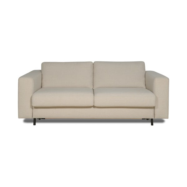 Divano letto beige 202 cm Vika - Scandic