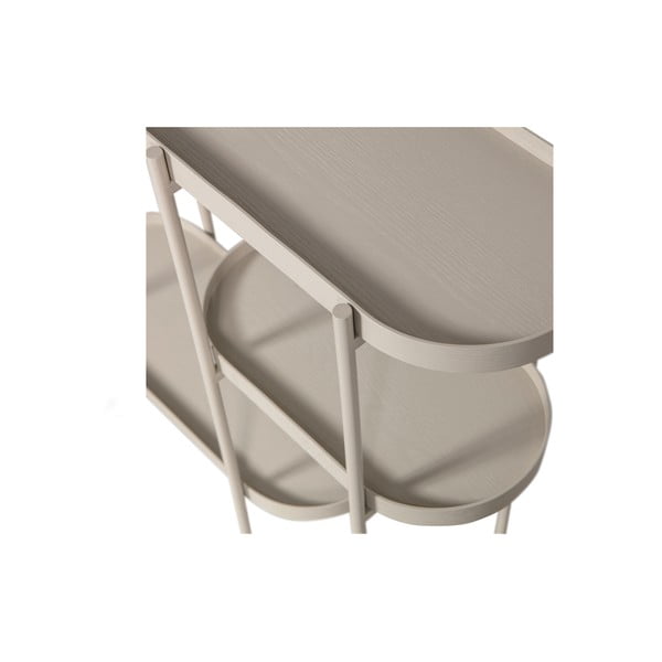 Tavolo portaoggetti in metallo 28x90 cm Noan - WOOOD-image-3