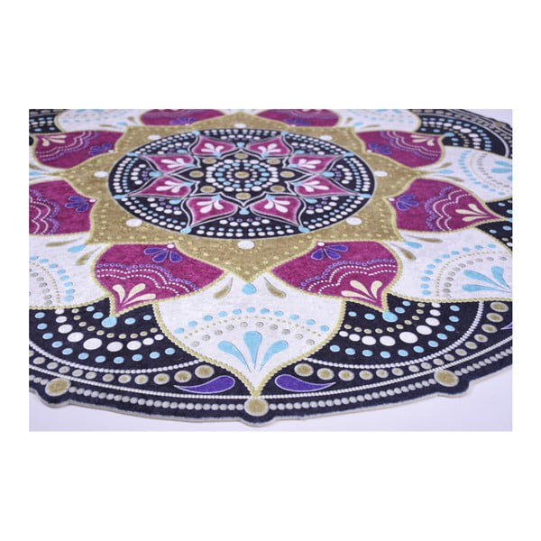 Tappeto Keluna, ⌀ 80 cm - Vitaus-image-2