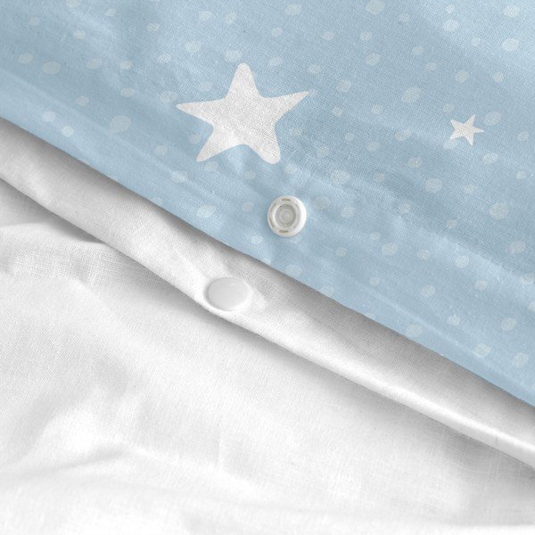 Biancheria da letto per bambini in cotone per letto singolo 140x200 cm Little star - Happy Friday-image-4