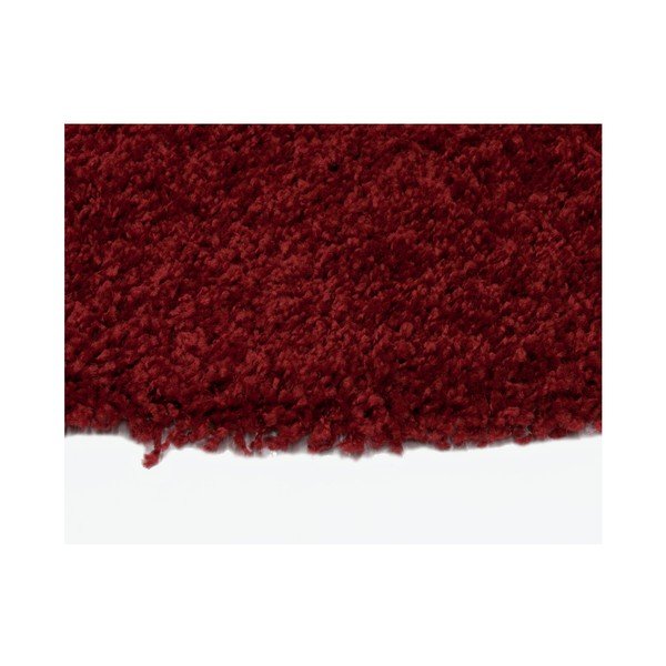 Tappeto rotondo bordeaux Norge, ⌀ 80 cm - Universal-image-1