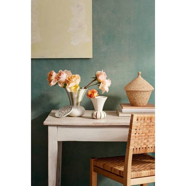 Vaso in gres bianco dipinto a mano Signature - Kähler Design-image-3