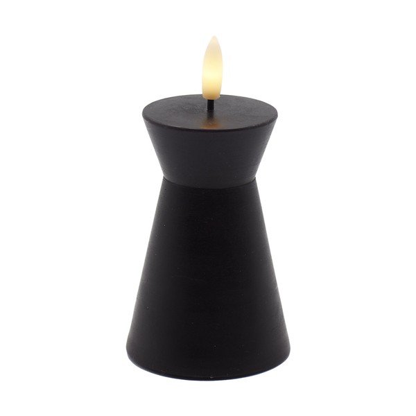 Candela a LED con alimentazione a batteria (altezza totale 10 cm) Sille Cone – Sirius