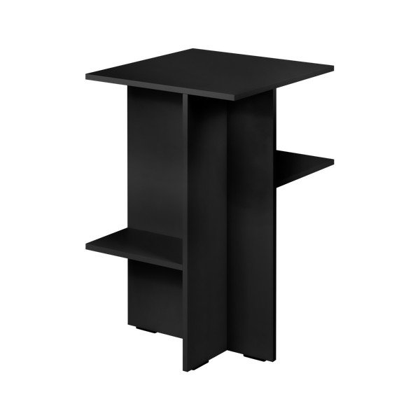 Comodino nero con ripiani Atik – noo.ma-image-2