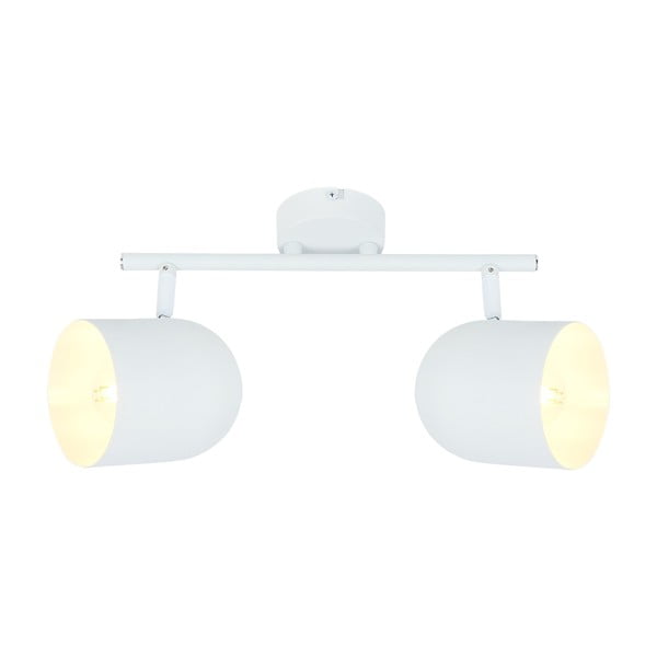 Lampada da soffitto bianca con paralume in metallo 38x10 cm Azuro - Candellux Lighting