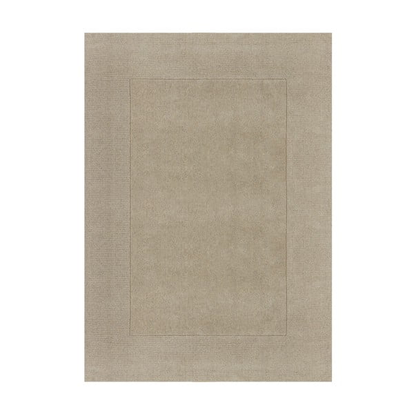 Tappeto in lana beige 200x290 cm - Flair Rugs