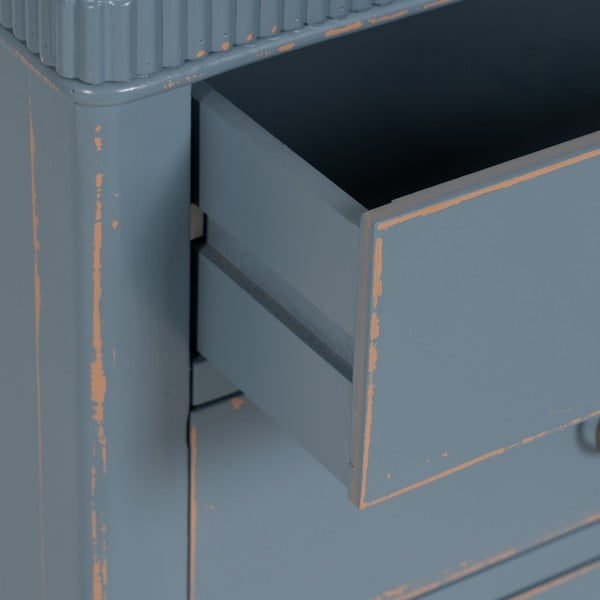 Comodino blu Shabby - Ixia-image-4