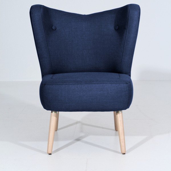 Poltrona blu scuro Sari - Max Winzer-image-1