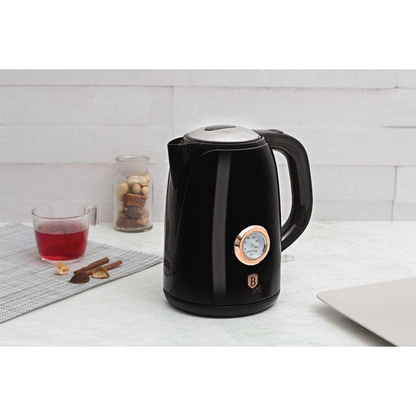 Bollitore nero 1,7 l Black Rose Collection - BerlingerHaus-image-1