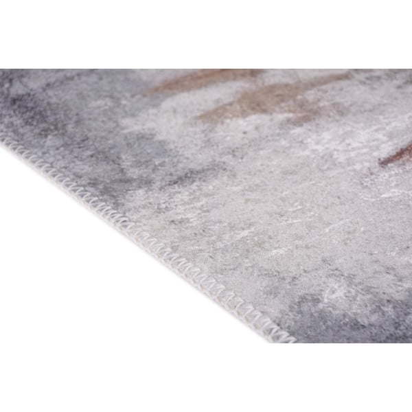 Tappeto grigio e avorio lavabile 160x230 cm Abstract Colors – Vitaus-image-2
