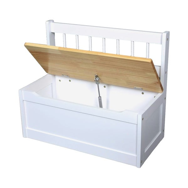 Panca per bambini bianca – Deco Pleasure-image-1