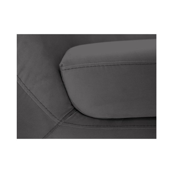 Divano a due posti grigio Amelie - Mazzini Sofas-image-1