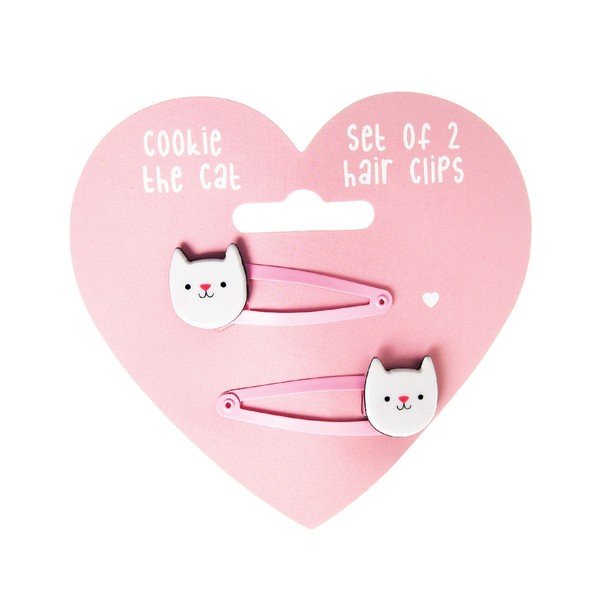Set di 2 fermagli per capelli Cookie The Cat Cookie the Cat - Rex London
