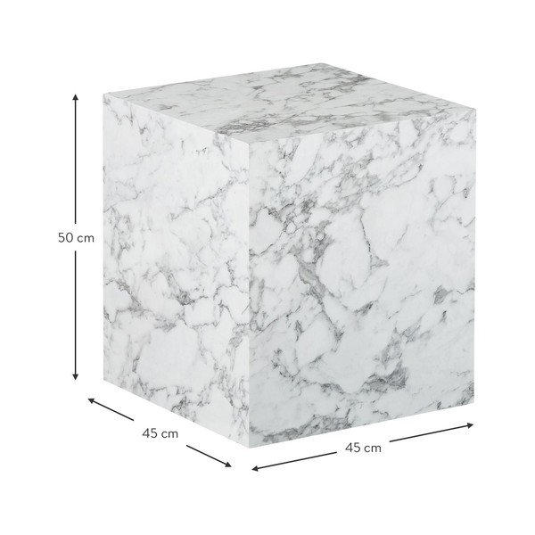 Tavolino in marmo Lesley - Westwing Collection-image-3