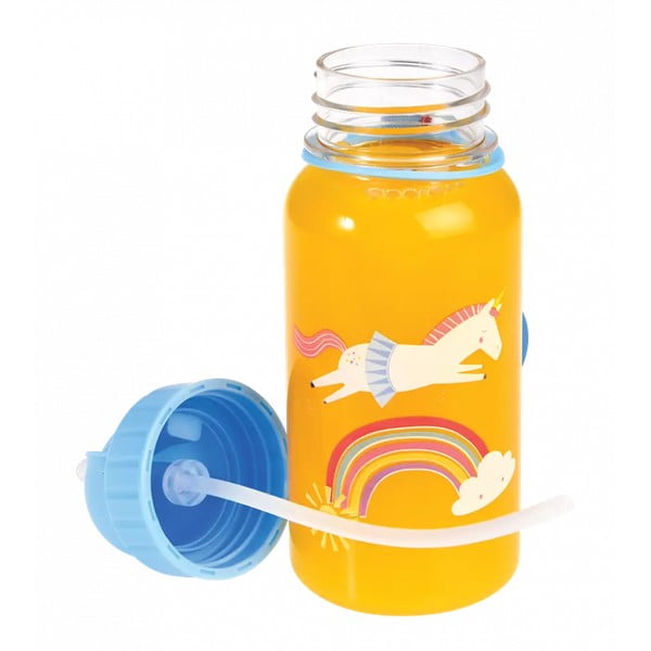 Bottiglia per bambini blu in tritolo 500 ml Magical Unicorn – Rex London-image-3