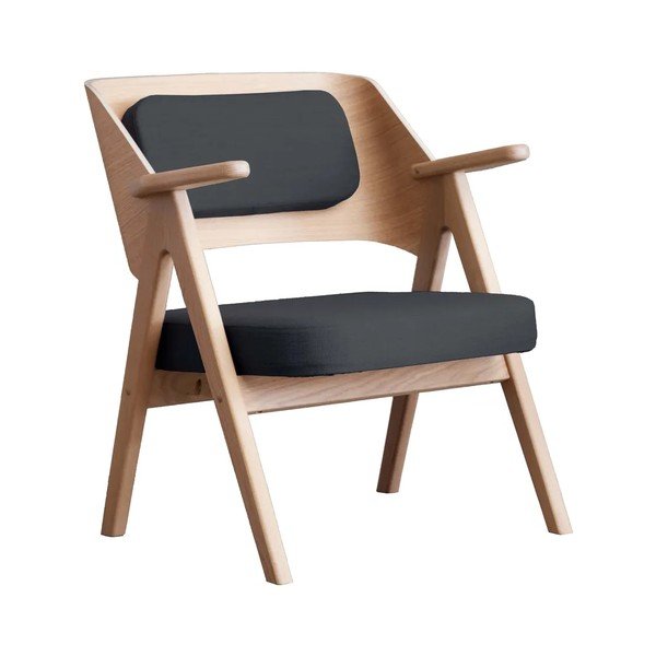 Poltrona in rovere grigio scuro Findahl di Hammel Me Tube - Hammel Furniture