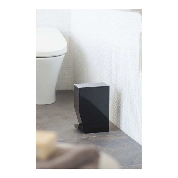 Cestino da bagno nero , 390 ml Tower - YAMAZAKI-image-3