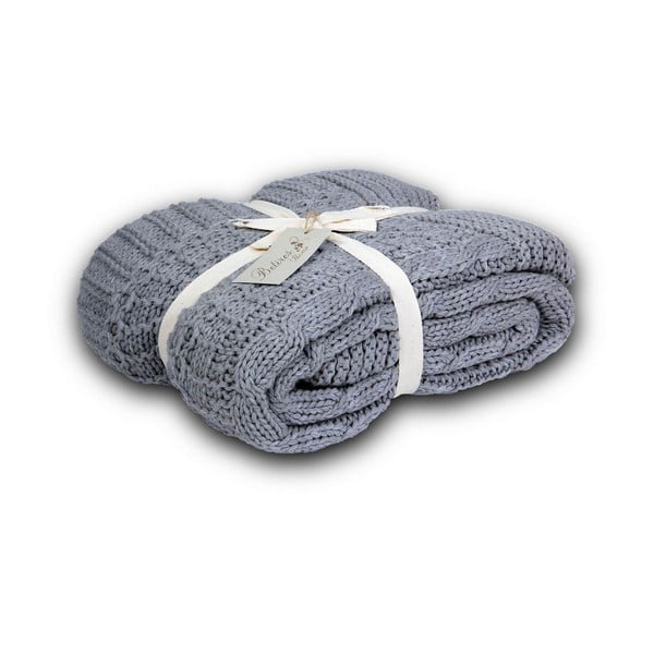 Copriletto grigio Teto, 130 x 170 cm - Homemania Decor-image-1