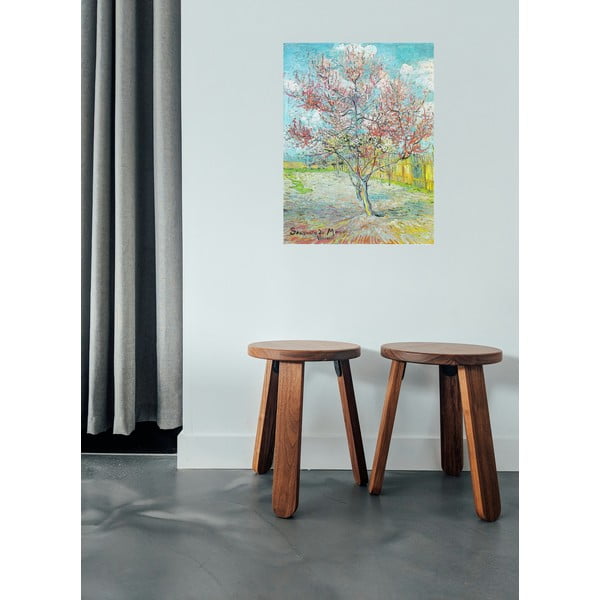 Dipinto - riproduzione 50x70 cm Pink Peach Trees, Vincent van Gogh - Fedkolor-image-1