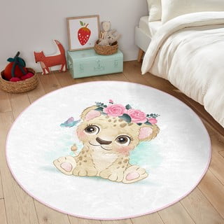 Tappeto bianco per bambini ø 100 cm Comfort - Mila Home