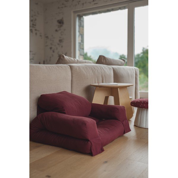 Poltrona arancione per bambini Mini Hippo - Karup Design-image-1