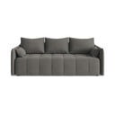Divano grigio scuro allungabile/con contenitore 225 cm Moku – Makamii