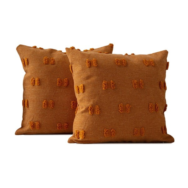 Federe decorative in set 2 pz 43x43 cm Tuffet – Mioli Decor