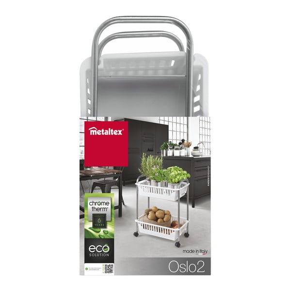 Supporto con cestini Oslo - Metaltex-image-3
