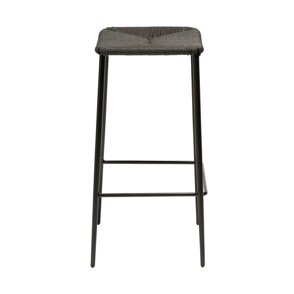 Sedia da bar nera (altezza della seduta 68 cm) Stiletto – DAN-FORM Denmark-image-4