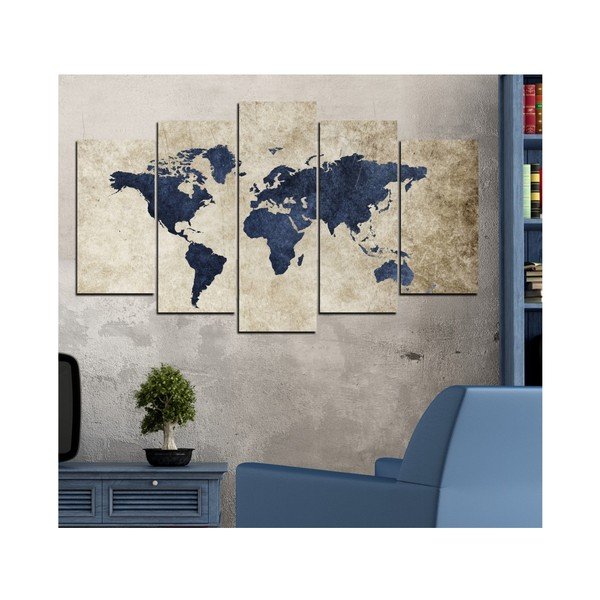 Quadro a più parti Malika, 102 x 60 cm - Insigne-image-1