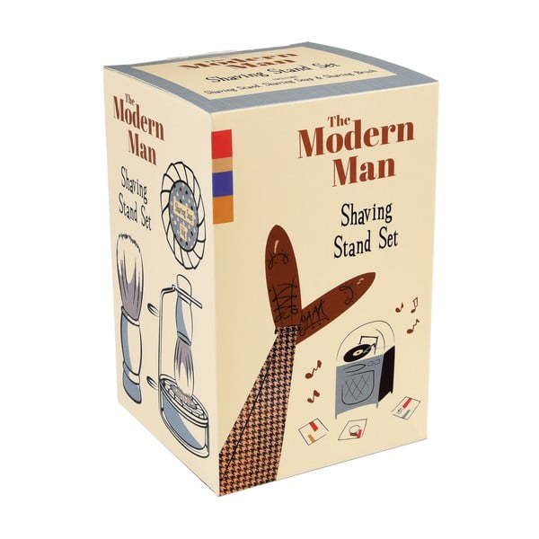 Set da barba con supporto Uomo moderno - Rex London-image-3