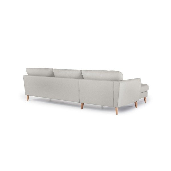 Divano angolare beige chiaro (angolo sinistro) Paris - Scandic-image-2