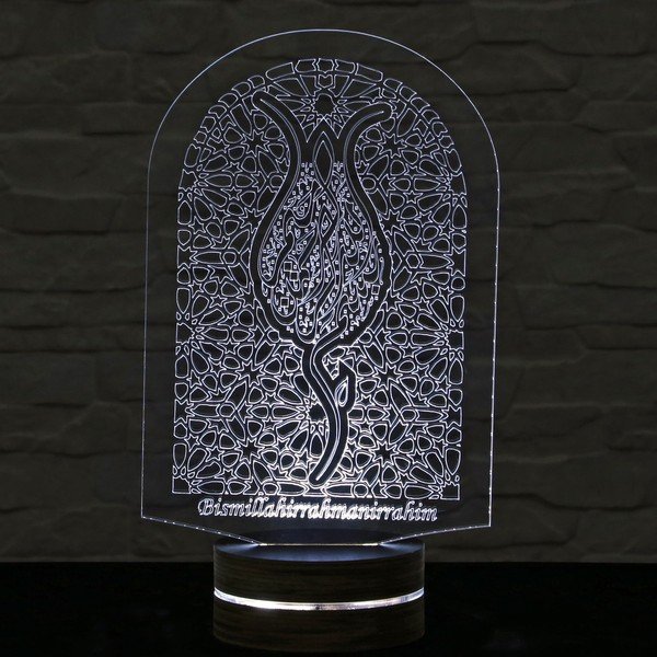 3D stolní lampa Window