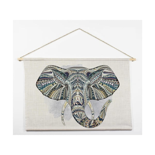 Arazzo 90x60 cm Elefante - Surdic