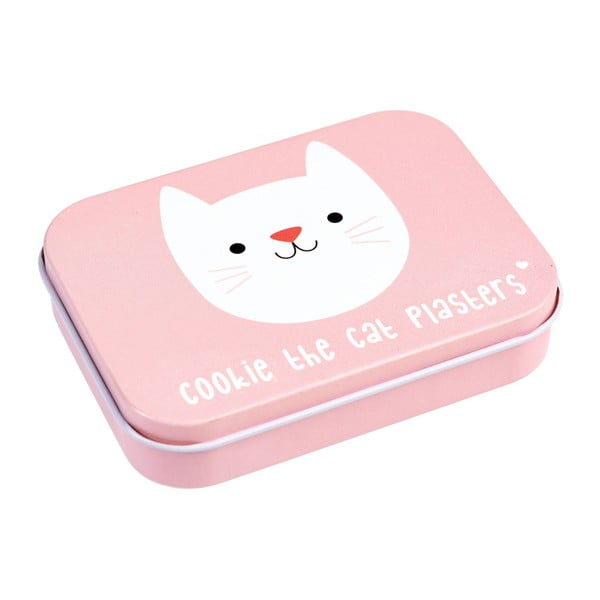 Scatola patch rosa Cookie the Cat - Rex London